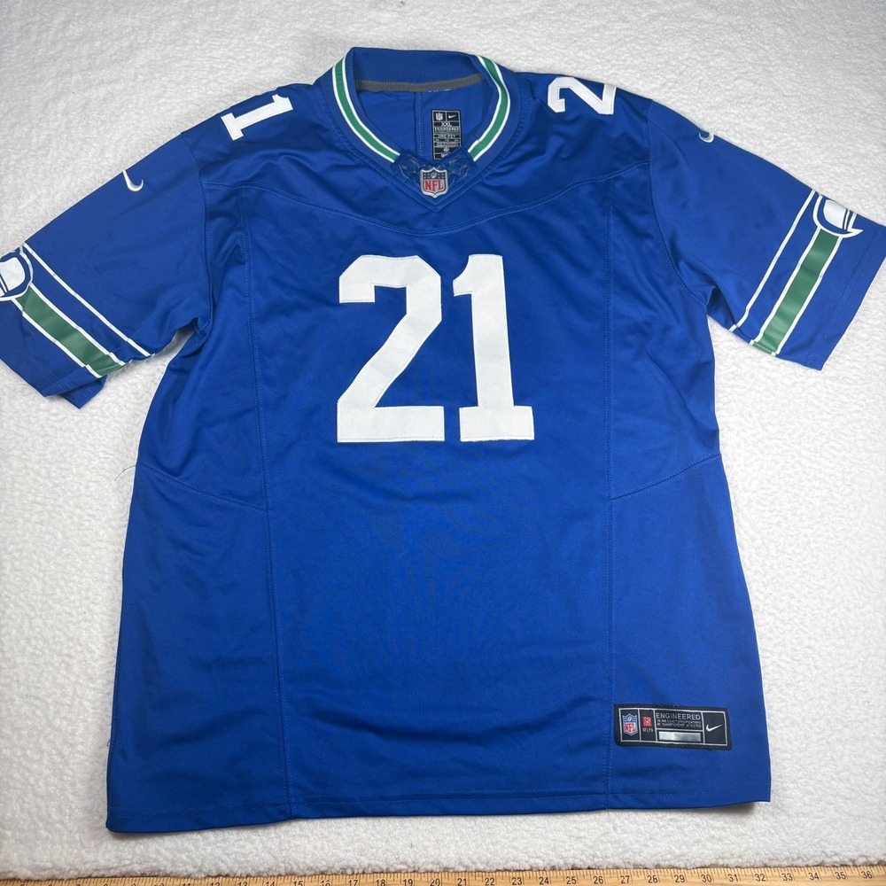Nike Seattle Seahawks NFL Men's XXL Devon Witherspoon Royal Blue Jersey